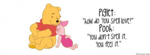 Pooh Bear Quote Facebook Covers