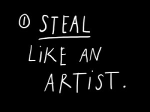 Austin Kleon has a great little art and text essay, HOW TO STEAL LIKE ...