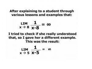 Funny Joke of 'Limits'