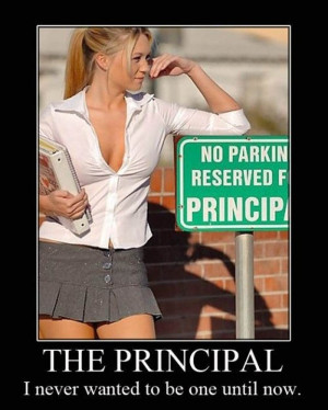 Reserved Principal Parking Spot