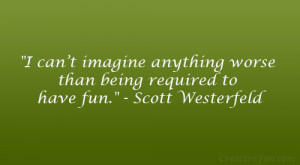 scott westerfeld quote