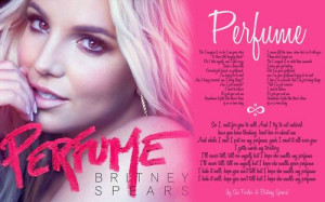 Britney Spears - Perfume Lyrics