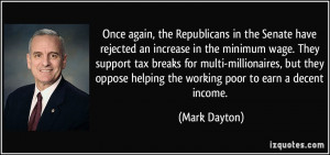 More Mark Dayton Quotes