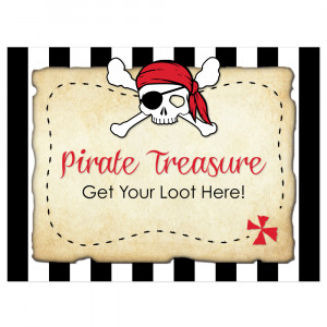 Pirate Party Printable Birthday Package