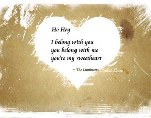 Ho Hey - The Lumineers