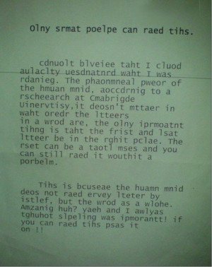 Pretty cool, eh? Quite a marvelous set of neurons you got there . . .