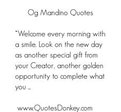 Og+Mandino+Quotes | ... Og Mandino Quotes and Sayings. We currently ...