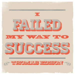 Thomas Edison Success Quote