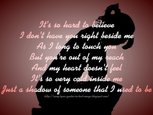 Just To Hold You Once Again - Mariah Carey Song Lyric Quote in Text ...