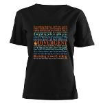 Divergent Book quotes on a cute v-neck t-shirt. I hope some of these ...