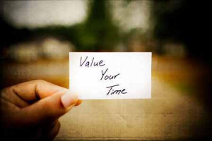 Wasted time: Value your time