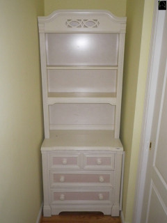 chest with hutch lexington 30w x 19d x 30h hutch is 45h 3 drawer white