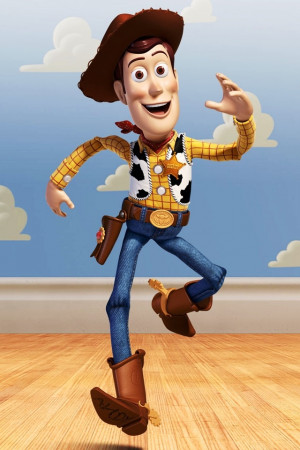 ... upon the wood floor of G’s bedroom is enough to set Woody off