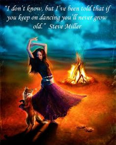 American Hippie Quotes ~ Dance! Lyrics, Steve Miller More