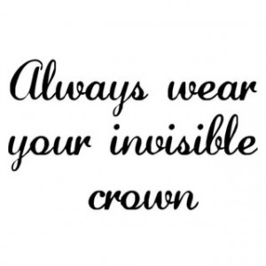 Invisible crown 