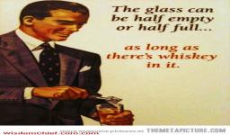 ... Matter If The Glass Is Half Full Or Half Empty Funny Quote Picture