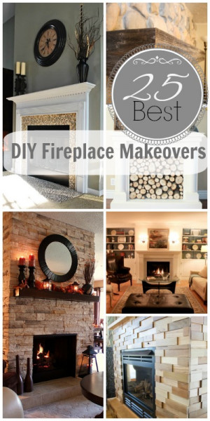 DIY Fireplace Makeover