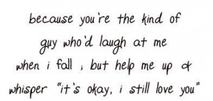 It's not easy to find that someone, really.