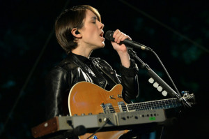 Sara Quin Sara Quin of Tegan and Sara performs at 93 3 FLZ s