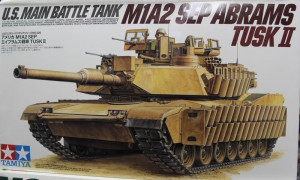 TAMIYA U S Main Battle Tank M1A2 SEP Abrams Tusk II 1 35 NO