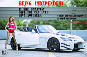 Being Independent...