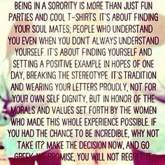 Go Greek. We promise, you will not regret it. More