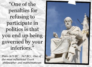 Participation Quotes - Participate Quote - One of the penalties for ...