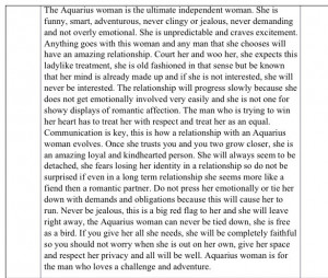 Being an aquarius woman!: Aquarius Woman Quotes, Aquarius Woman Very ...