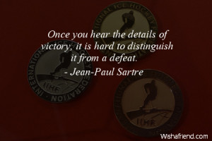 victory-Once you hear the details of victory, it is hard to ...