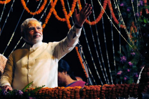 Thousands celebrate victory of Narendra Modi, India’s next prime ...