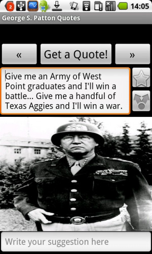 George S. Patton Quotes 1.0 screenshot 2