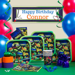 Teenage Mutant Ninja Turtles Birthday Party Supplies (Tableware