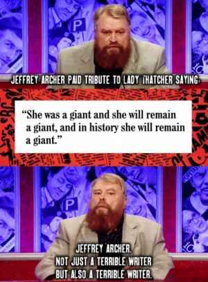 Not a political statement, I just really like Brian Blessed