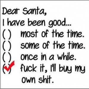 Dear Santa .