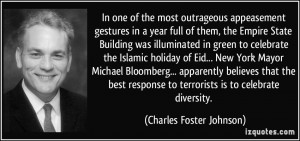 In one of the most outrageous appeasement gestures in a year full of ...