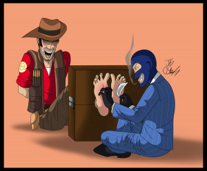 Scout Sama Deviantart Sniper Spy Katree