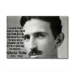 Nikola Tesla: Famous Scientist. Science Quote on Thrill of Invention ...