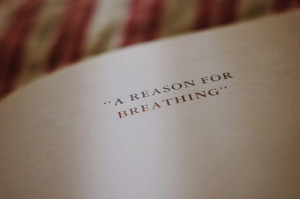 book, breathing, brethe, hope, quote, reason