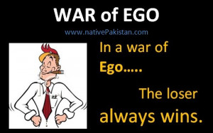 Best Quotes in English - War of Ego - Inspirational Quotes