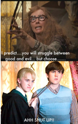 Harry Potter Funny Malfoy