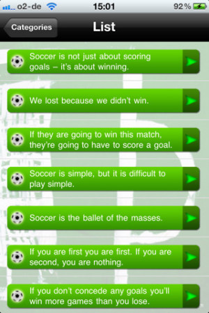 ... Time - All Jokes, Sayings and Quotes about Soccer by By Sven Schabbach