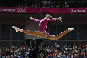 Gabrielle Douglas, campeona de gimnasia