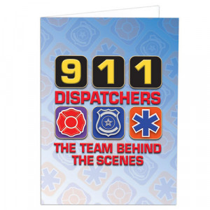 Home 911 Dispatchers The Team Behind The Scenes Greeting Card