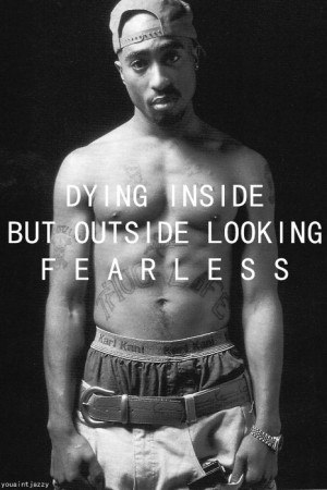 quote Black and White R.I.P Tupac