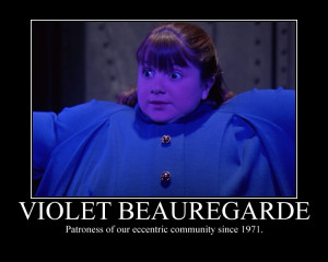 Violet Beauregarde by CountVonZeppelin
