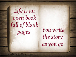 quotes-about-life-open-book-blank-pages-story