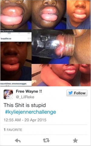 We gave the #KylieJennerChallenge hashtag a quick search on Instagram ...