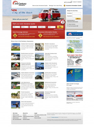 Insurance Quote Preview- 21st Century Page 1