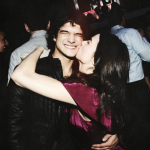 Tyler Posey and Crystal Reed