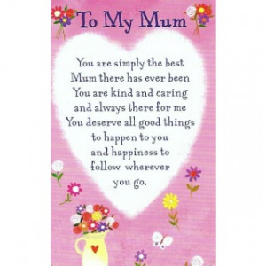 Heartwarmers Keepsake Wallet Card Code K142E - To My Mum